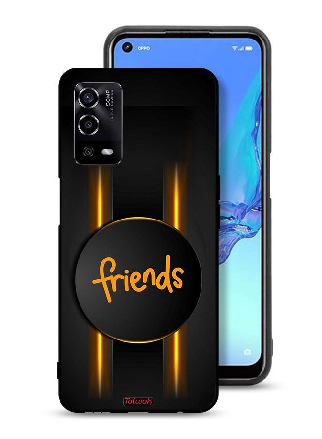 Tolwak Oppo A55 4G Protective Case Cover Friends - Image 1