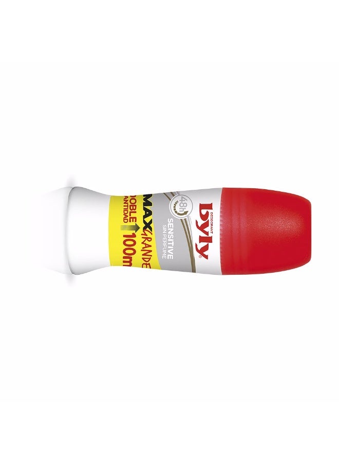 Byly Sensitive Deo Roll-On Max 100ml - Image 2