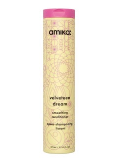 amika AMIKA Velveteen Dream Anti-Frizz Smoothing Conditioner 275ml – Moisturizing, Humidity-Resistant Conditioner for Soft, Sleek, and Frizz-Free Hair with Long-Lasting Smoothness and Shine  - Image 1