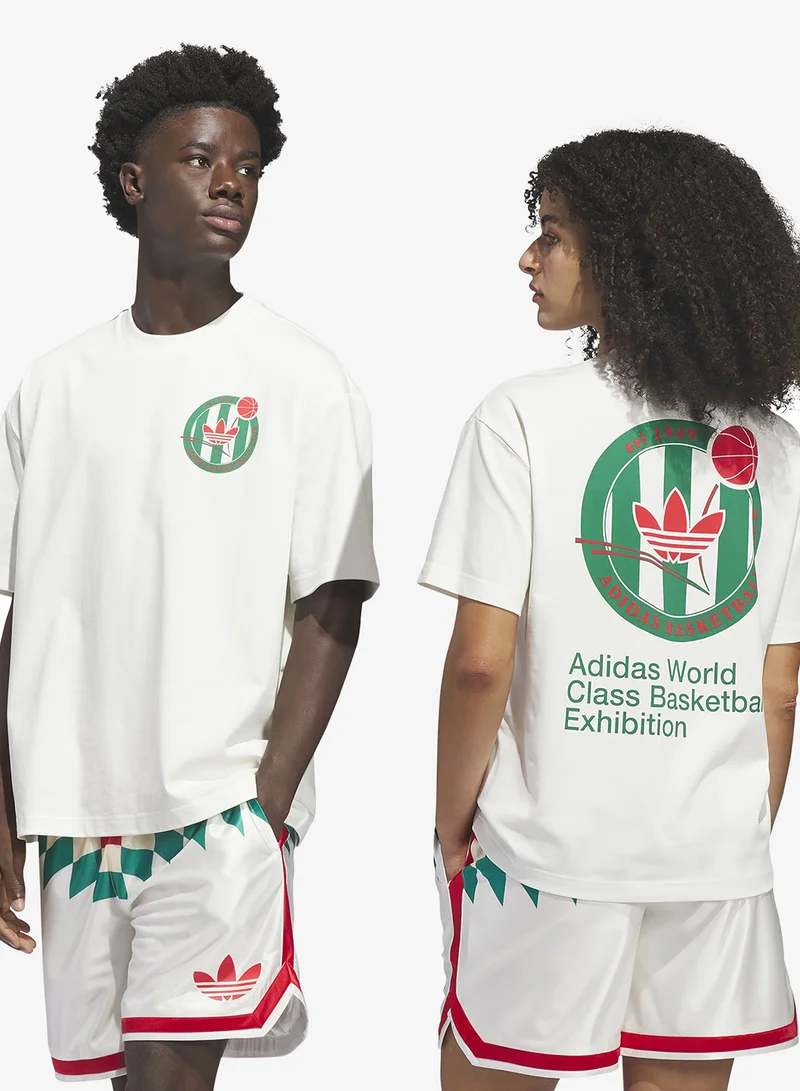 اديداس Originals Basketball Crest T-Shirt