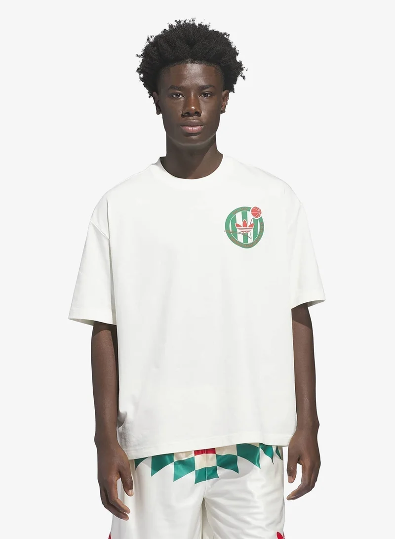 Adidas Originals Basketball Crest T-Shirt