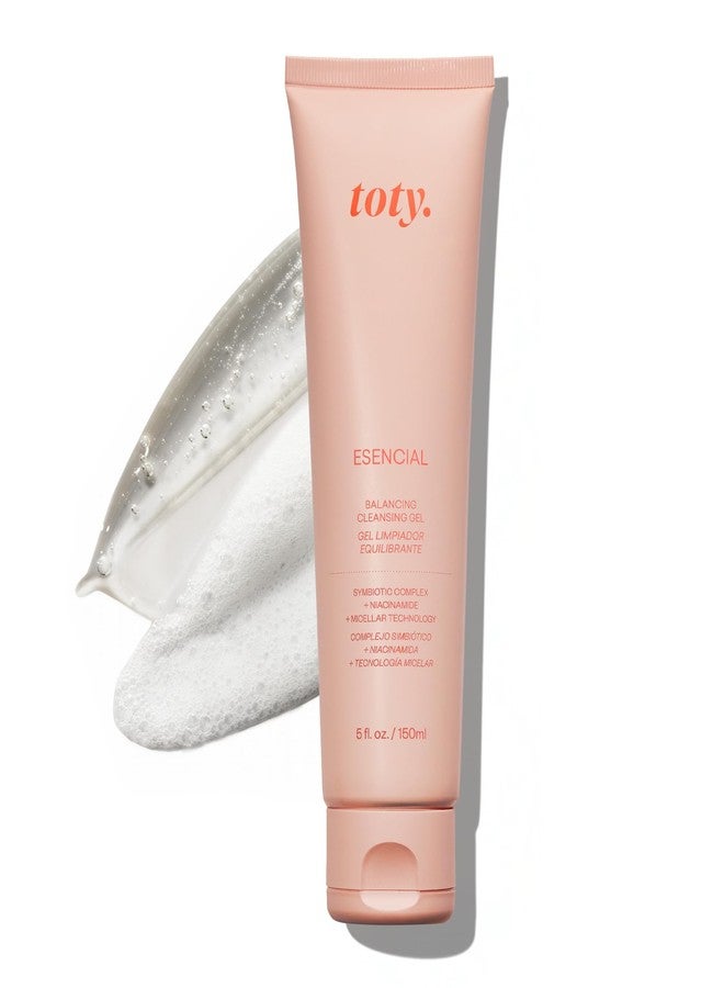 toty. by Sofia Vergara - Esencial Balancing Cleansing Gel - Gentle Face Wash & Makeup Remover - Micellar Technology - Niacinamide, Hyaluronic Acid - Balance Skin Barrier- All Skin Types - Image 1