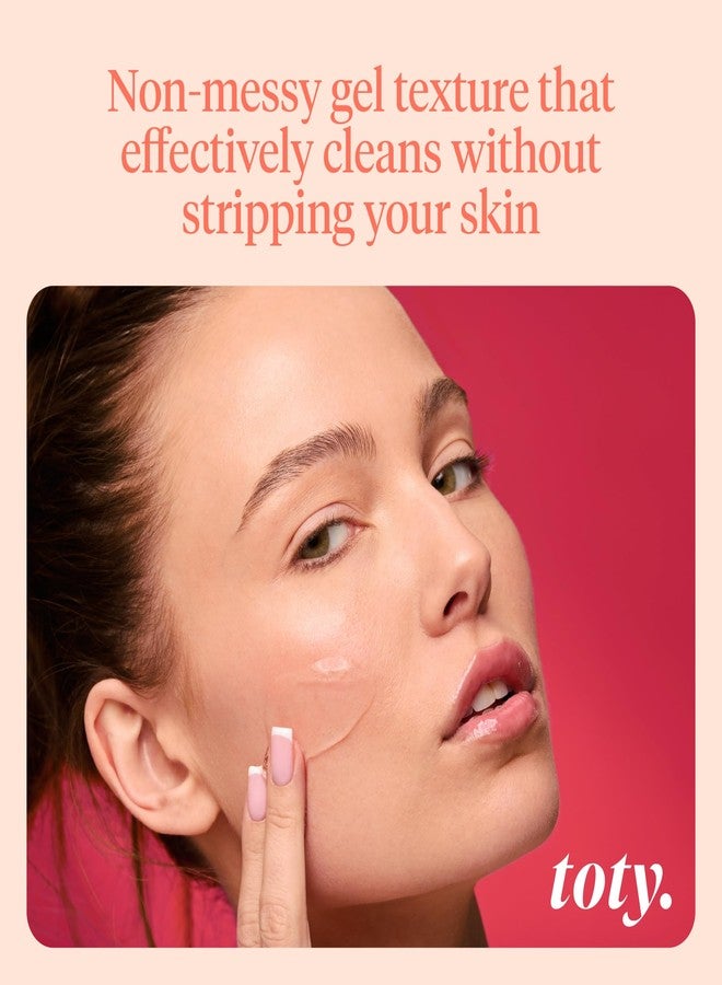 toty. by Sofia Vergara - Esencial Balancing Cleansing Gel - Gentle Face Wash & Makeup Remover - Micellar Technology - Niacinamide, Hyaluronic Acid - Balance Skin Barrier- All Skin Types - Image 5