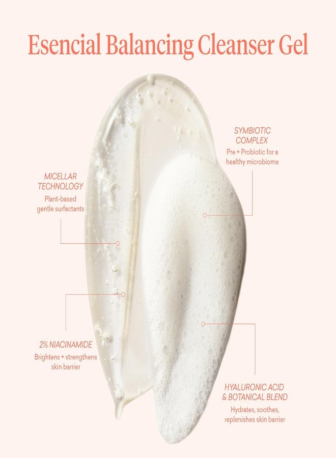 toty. by Sofia Vergara - Esencial Balancing Cleansing Gel - Gentle Face Wash & Makeup Remover - Micellar Technology - Niacinamide, Hyaluronic Acid - Balance Skin Barrier- All Skin Types - Image 4