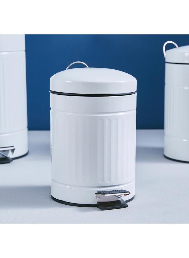 هوم بوكس سلة مهملات معدنية بدواسة - 3 لتر - Image 1