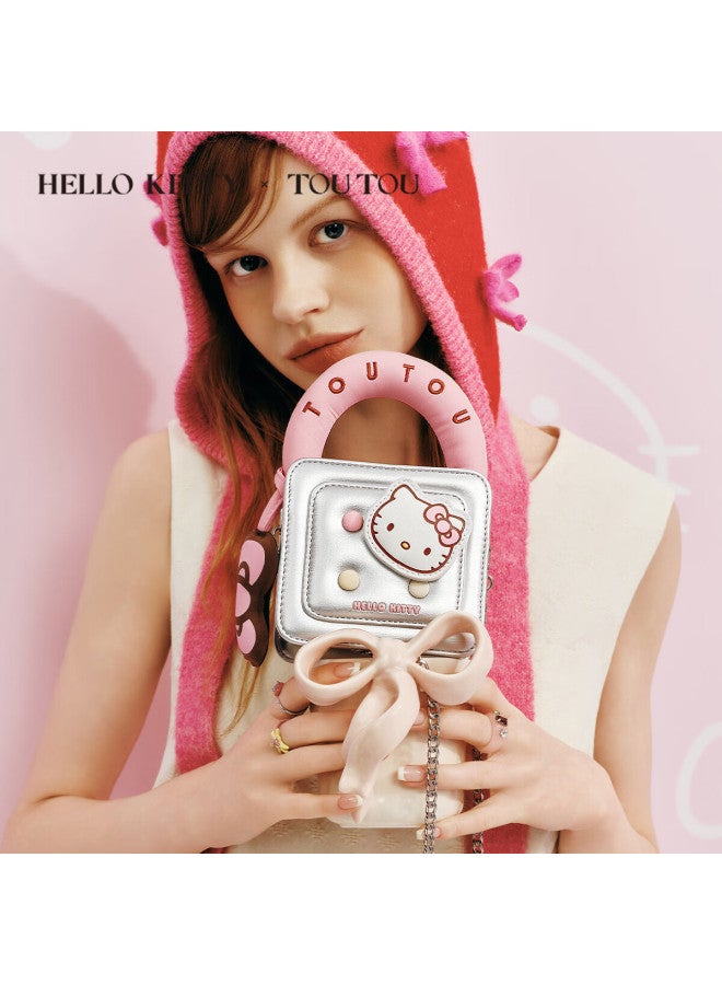Toutouhellokitty Sanrio Cute Mini o Kitty Chain Bag, o Keiti, Birthday Gift For Girls - Image 2