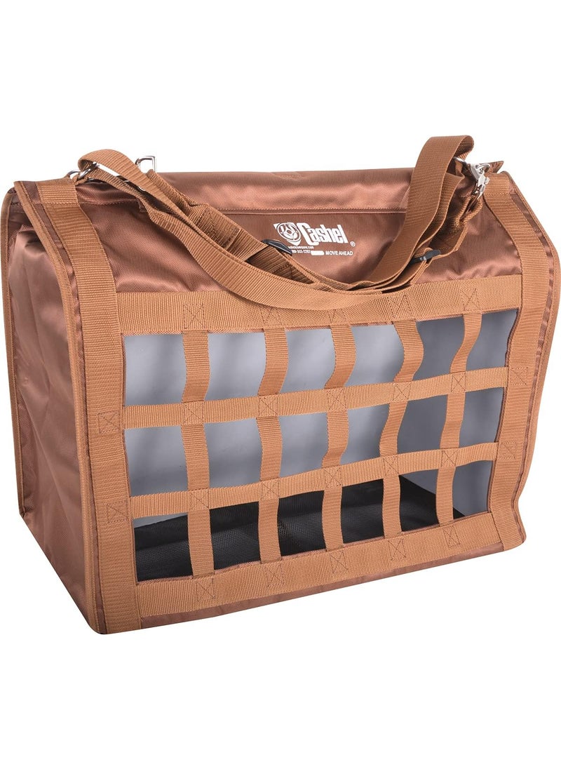 Cashel Cashel Slow Feed Top Load Hay Bag Brown 245in 