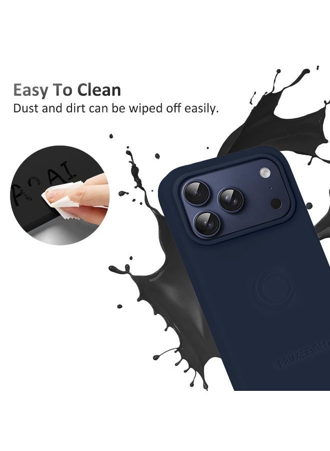 PRIMEEIGHT iPhone 17 Pro Case 6.5 inch Shockproof Curved Edges apple case Anti Scratch protective case Blue - Image 2