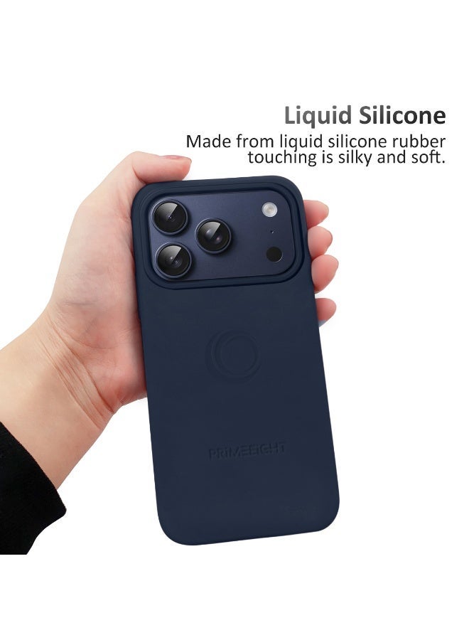 PRIMEEIGHT iPhone 17 Pro Case 6.5 inch Shockproof Curved Edges apple case Anti Scratch protective case Blue - Image 5