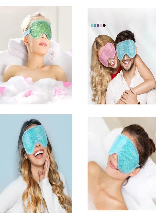 zakudi (1Pcs) Cooling Gel Eye Mask, Reusable Gel Beads Eye Mask For Hot Cold Therapy for Dark Circles, Dry Eyes, Patches, Swelling & Redness Sleeping for Women & Men.(multicolor) - Image 4