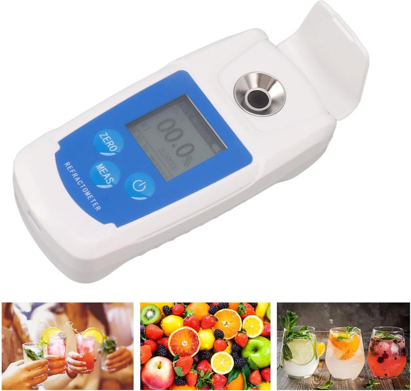 0‑55% Digital Brix Refractometer,High Accuracy BRIX Tester Sugar Meter Ideal for Drinking Water Beverage Fruits - Image 3