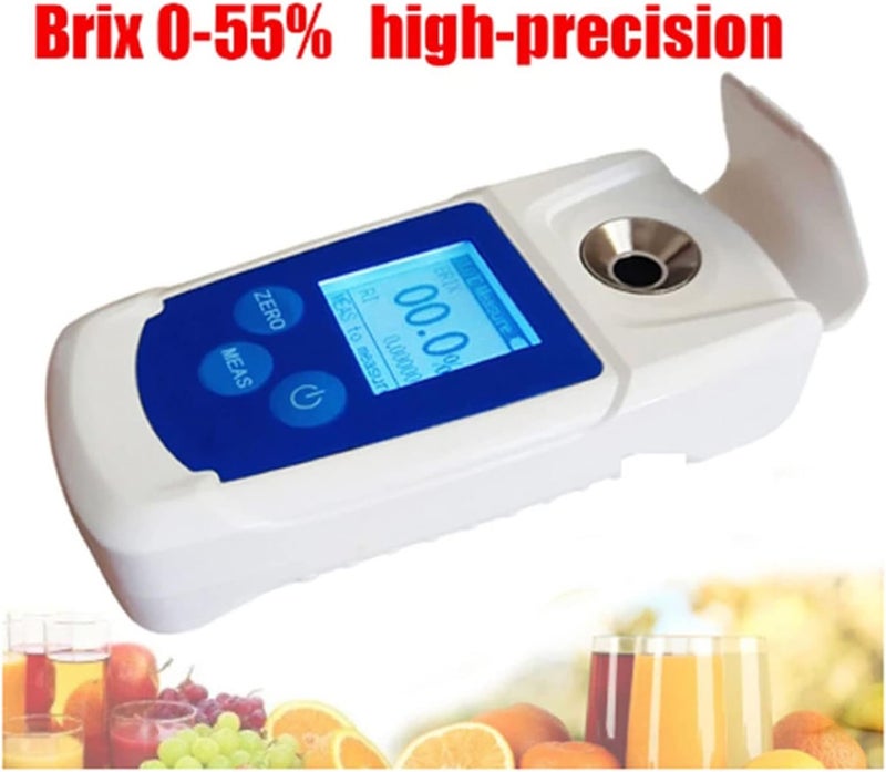 0‑55% Digital Brix Refractometer,High Accuracy BRIX Tester Sugar Meter Ideal for Drinking Water Beverage Fruits - Image 2