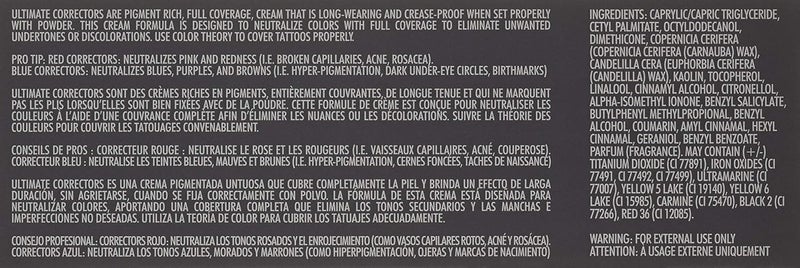 CINEMA SECRETS Pro Cosmetics Ultimate Correct Palette - Skin Foundation Concealer - Image 3