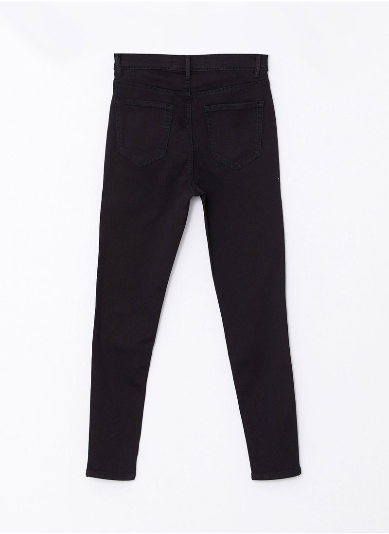 LC WAIKIKI - Slim Fit Regular Women's Denim Trousers - Image 1