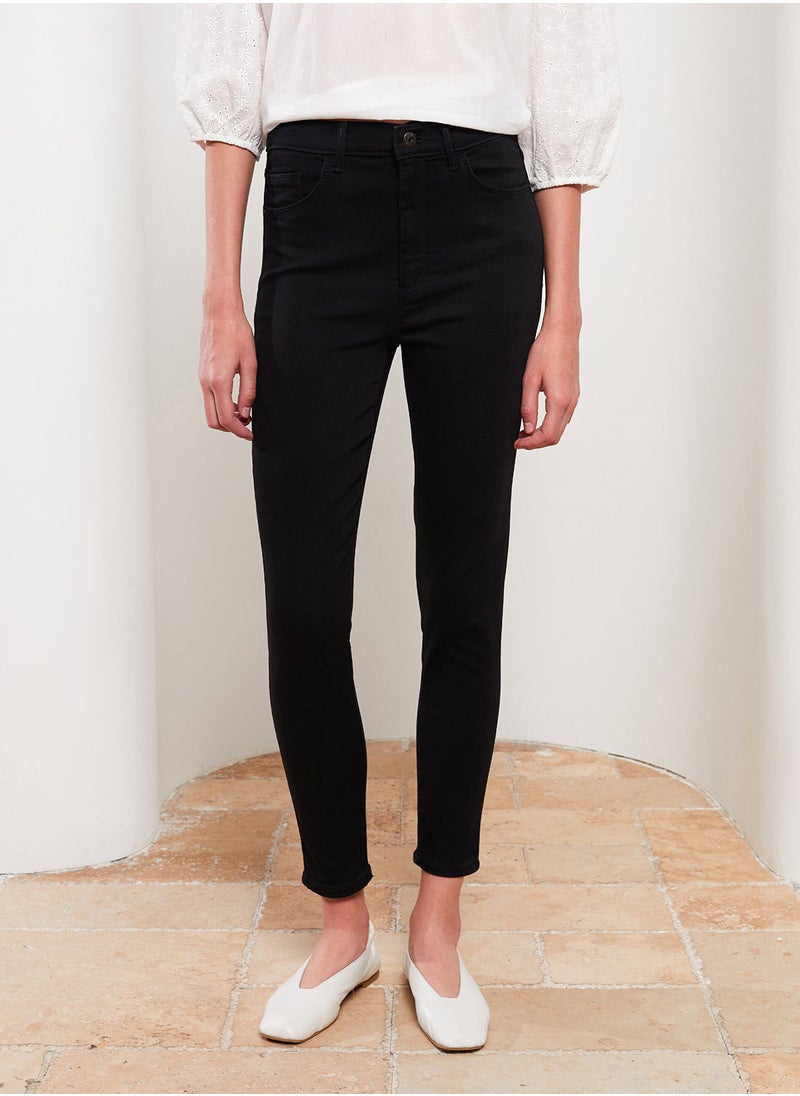 LC WAIKIKI - Slim Fit Regular Women's Denim Trousers - Image 1