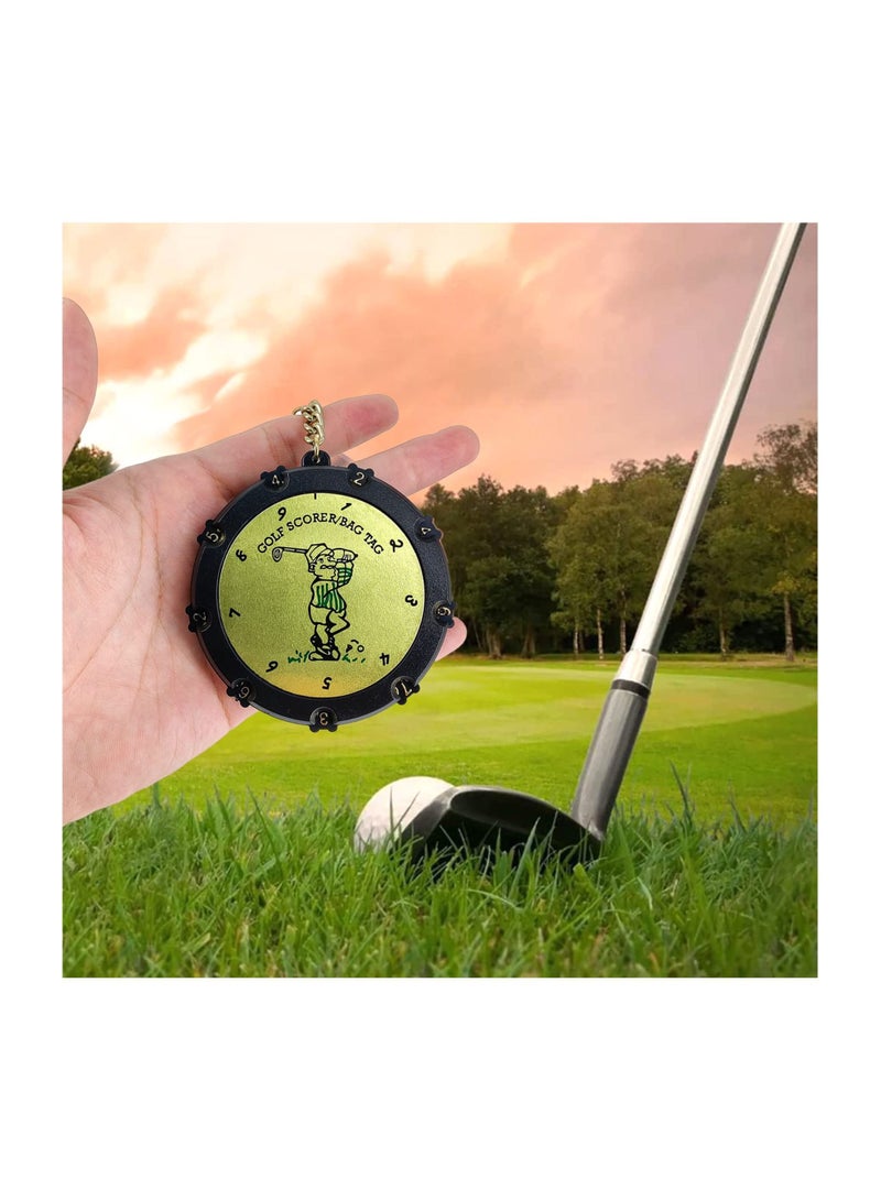 KASTWAVE Golf Scoring Counter Clicker Golf Scoring Counter Key Chain Golf Score Counter Golf Clicker Counter Golf Stroke Counter Golf Scorer Golf Putt Counter For Golf Score Keeper Outdoor Sport Scorer - Image 4