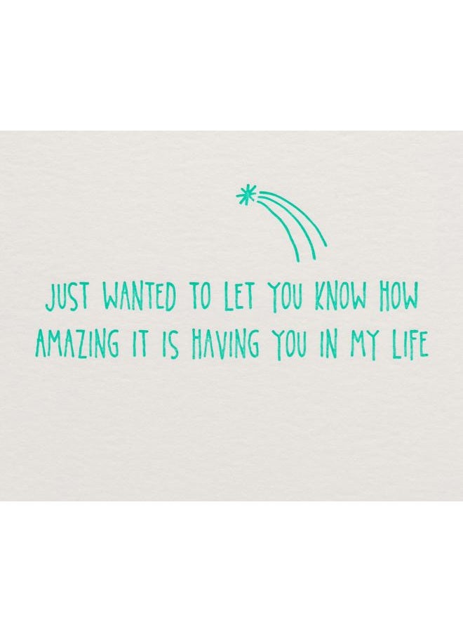 Papyrus Valentines Day Card for Friend (Having You In My Life) - Image 3