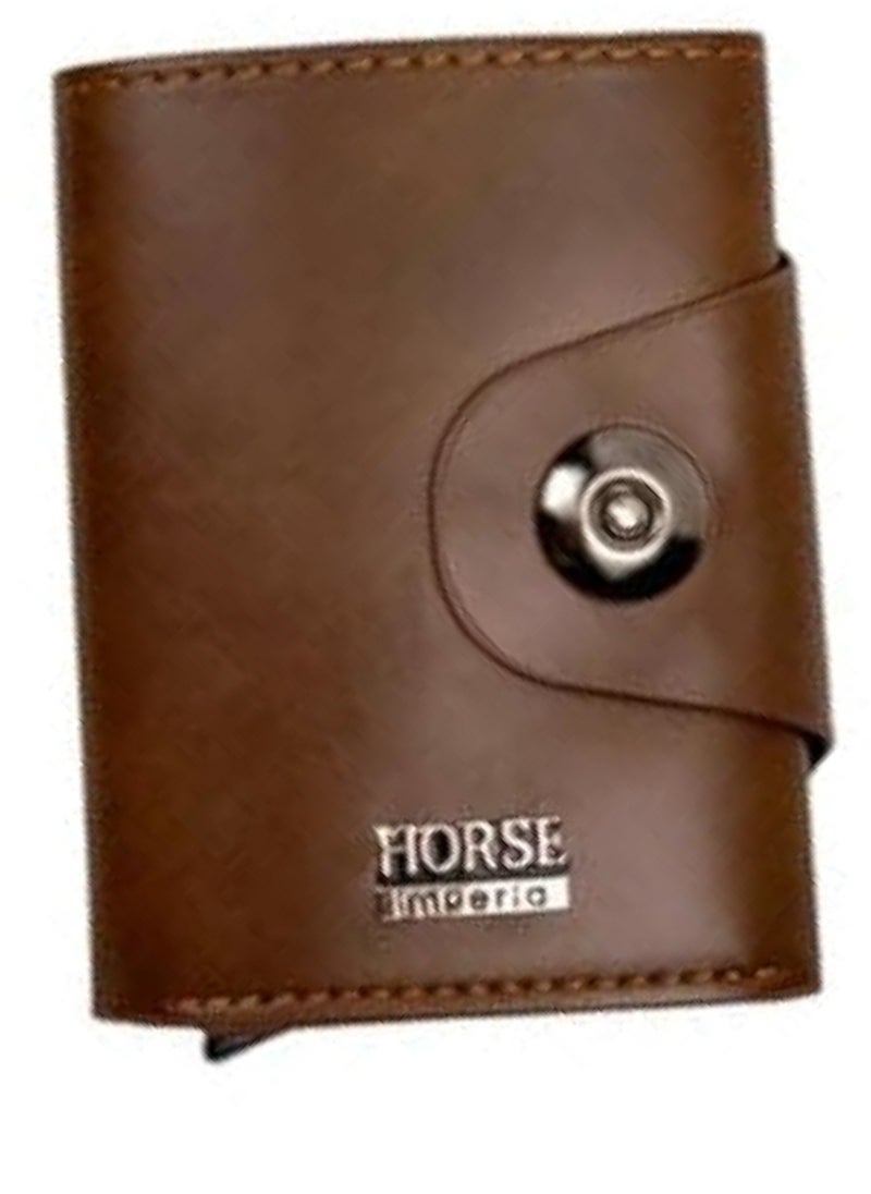 Horse - Horse Wallet with Pulley - Havana - Image 1