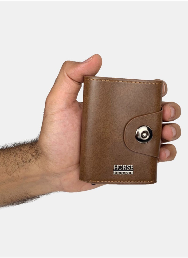 Horse - Horse Wallet with Pulley - Havana - Image 1