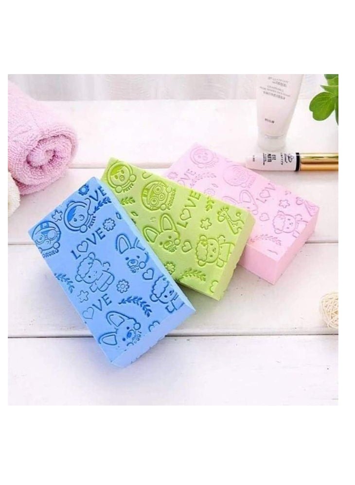 1Pc Dead Skin Removing Sponge Magic Bath Sponge Exfoliating Body Massage Cleaning Shower Brush Bath Tools Bathroom For Kids Adult Varycolor - Image 1