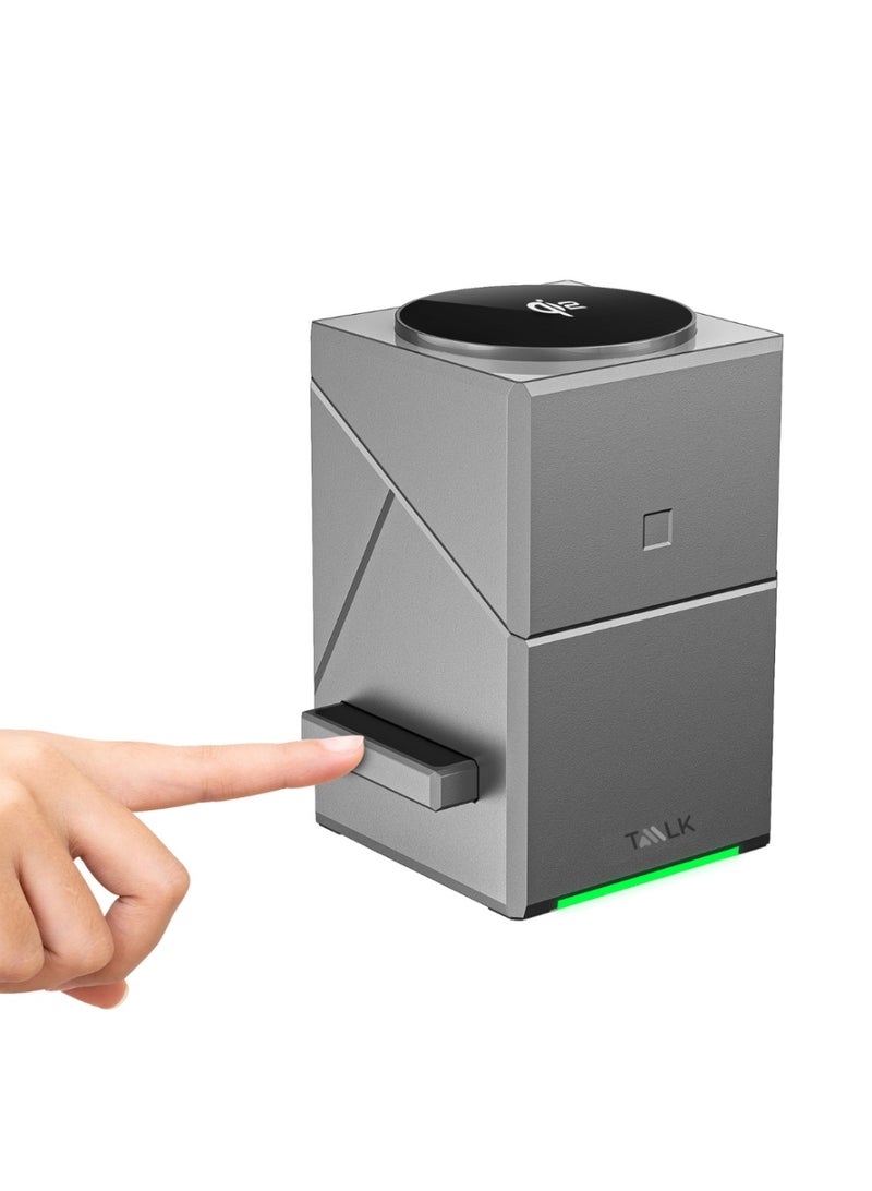 Taalk Qi2 3 in 1 Wireless Charging Cube 15W Fast Magnetic Charger with Auto-Rotation for iPhone, Apple Watch & AirPods - Image 5