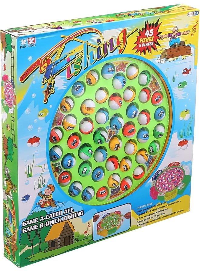 Generic Fishing Game: Catch Fish While Circling - Ages 3+ - Image 1