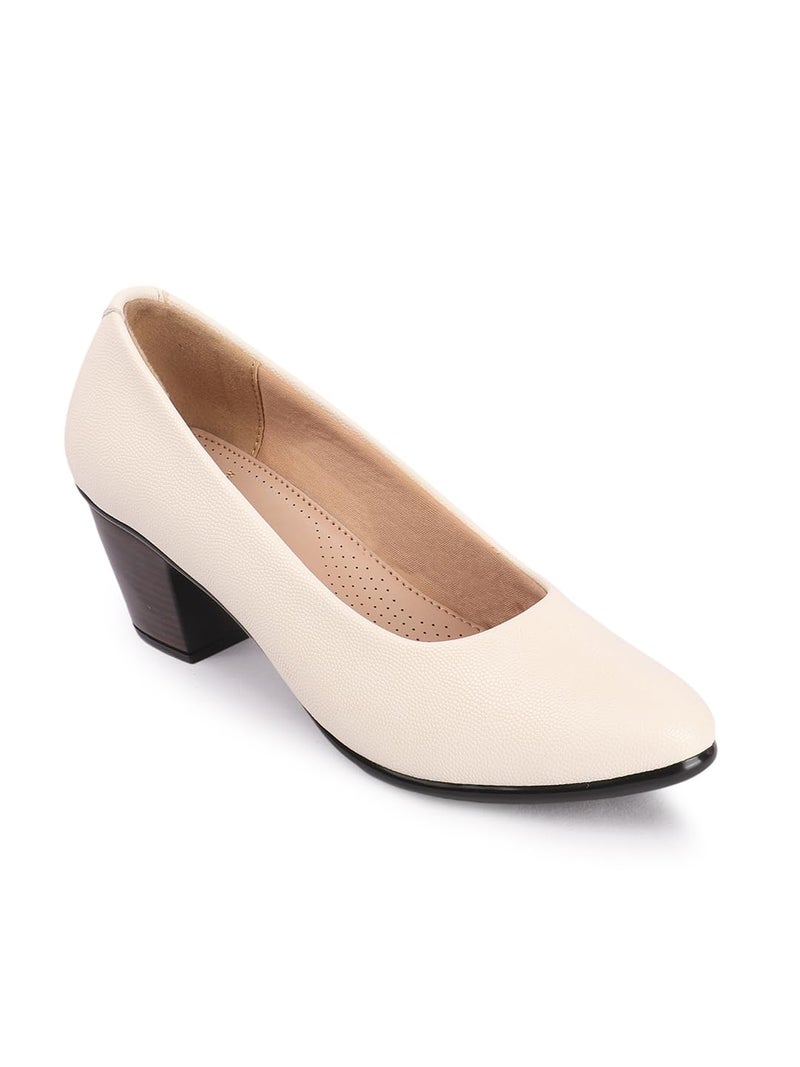 Carlton London Women Shoes,Cream,UK-5 - Image 1