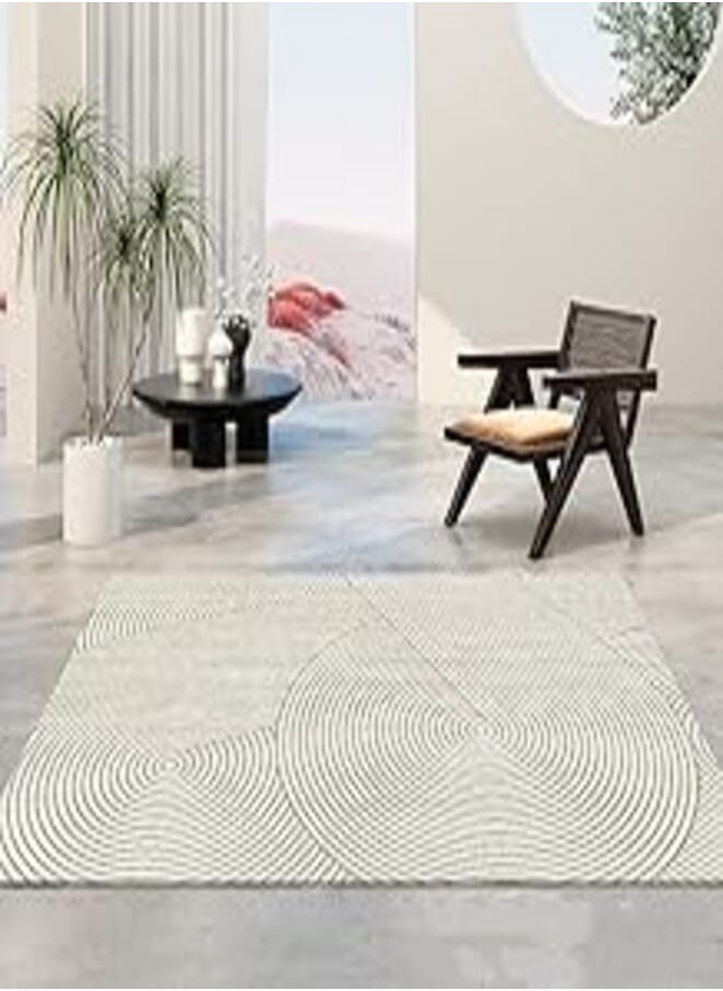 LESTER LESTER Soft Non-Slip Rug modern design off-white 60x160cm 
