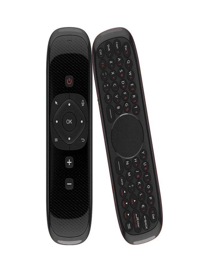 Wechip W2 2.4G Air Wireless Keyboard with Touchpad Infrared Remote Control for Android TV BOX PC Projector - Image 1