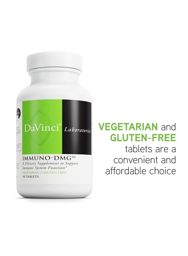 DAVINCI Labs Immuno-DMG - Dietary Supplement to Balance and Support Immune System Functions* - with DMG, Maitake Powder, Larch Tree and Beta Glucan - Gluten-Free - 90 Vegetarian Tablets - Image 5