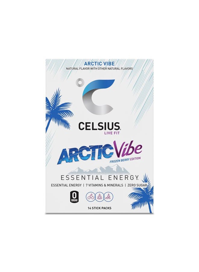 CELSIUS ® عصي مسحوق على الطريق أركتيك فايب، طاقة أساسية 2.5 أونصة (14 عصا لكل عبوة) - Image 5