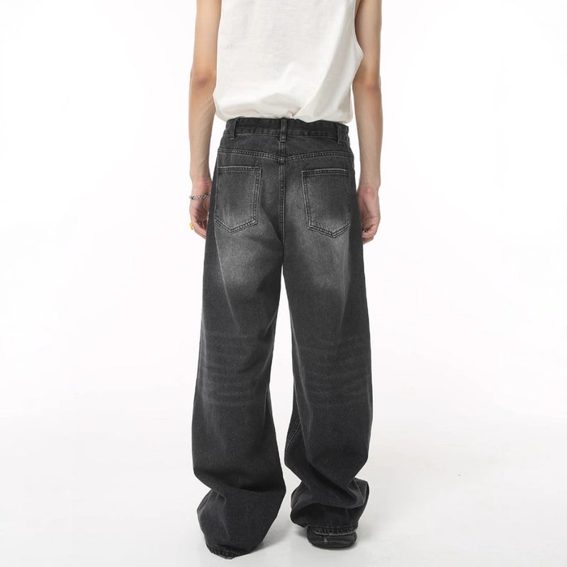 Unisex Casual Daily Denim Jeans - Image 4