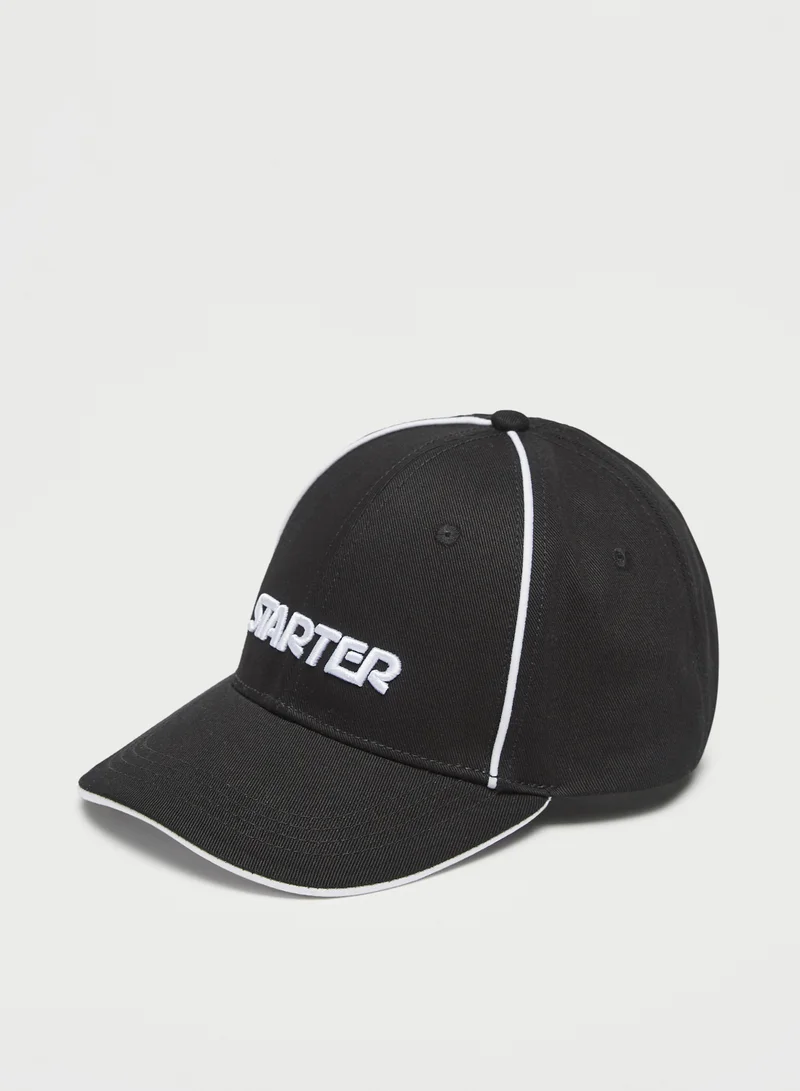 ستارتر Starter Logo Embroidered Cap with Buckled Strap Closure