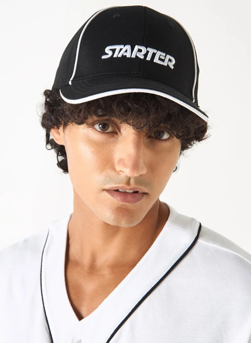 ستارتر Starter Logo Embroidered Cap with Buckled Strap Closure