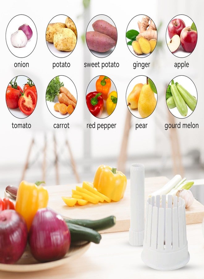 Gsycle Blooming Onion Cutter, Onion Blossom Maker Vegetable Slicer Flower-Shaped Onion Potato Tomato Apple Cutter Kitchen Tool with Core Remover for Fruits Vegetables – Easy to Clean Reusable - Image 5