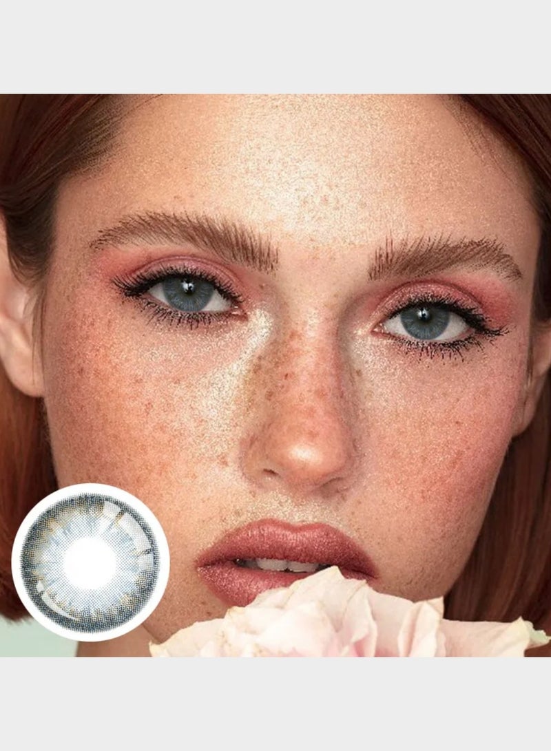 يونيبلينغ عدسات لاصقة ملونة كوكي الأزرق (سنوية) - Image 2