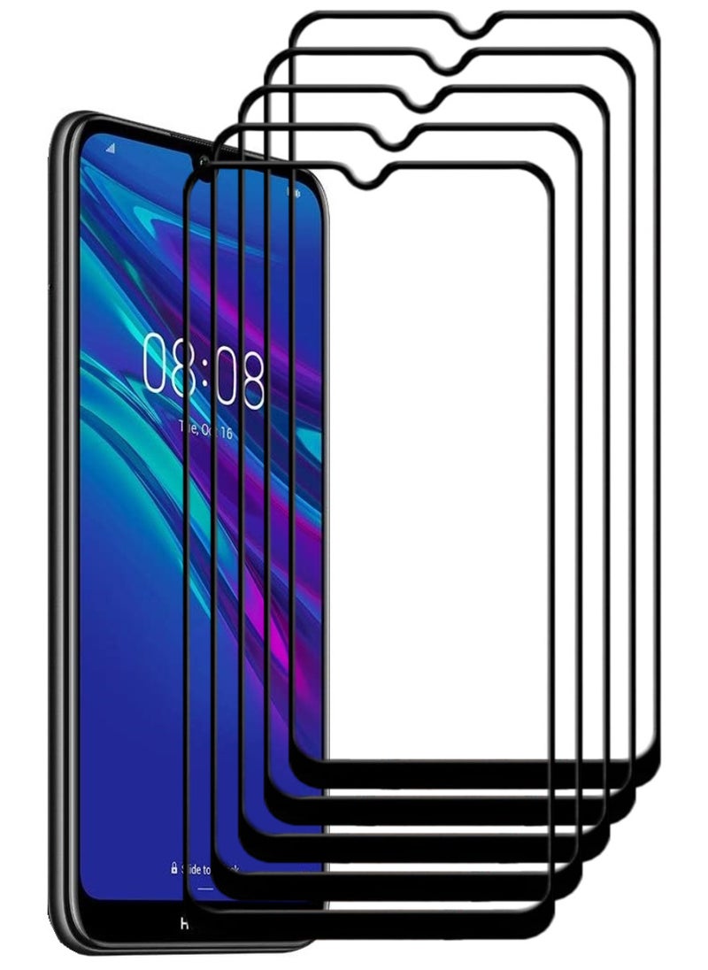 ACLIX 5 Pieces Antistatic ESD Dustproof Premium Quality High Definition Tempered Glass Screen Protector Designed For Huawei Y6 (2019) - Image 1