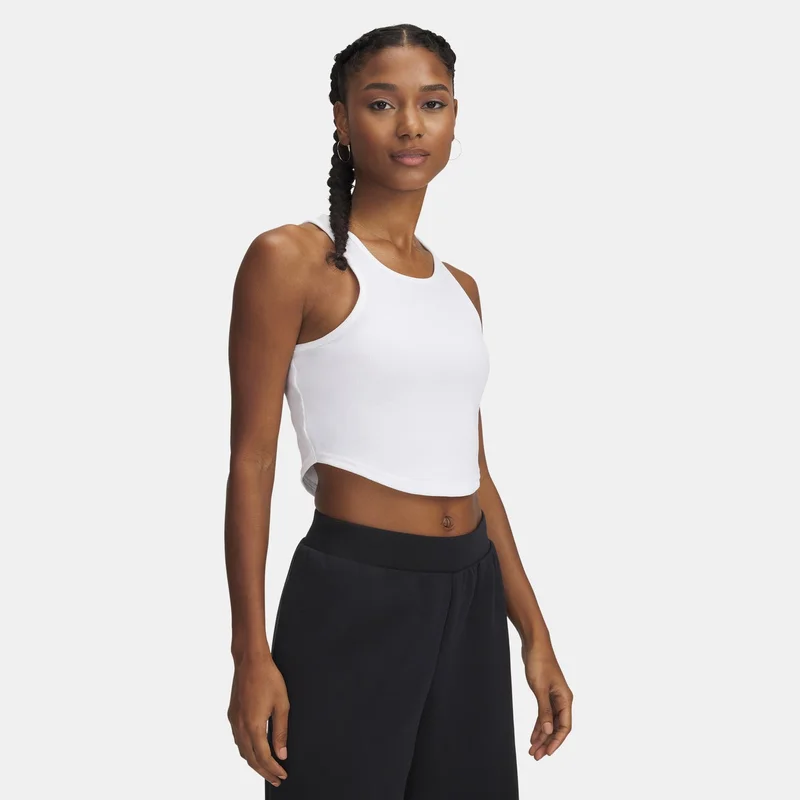 اندر ارمر تي شيرت ريفال ريب بدون أكمام للنساء