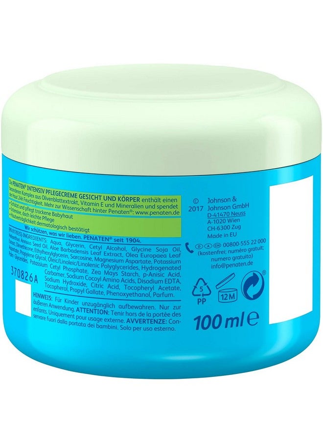 Penaten - Penaten Penaten Baby Face And Body Creme 3.38 Fl Oz - Image 1