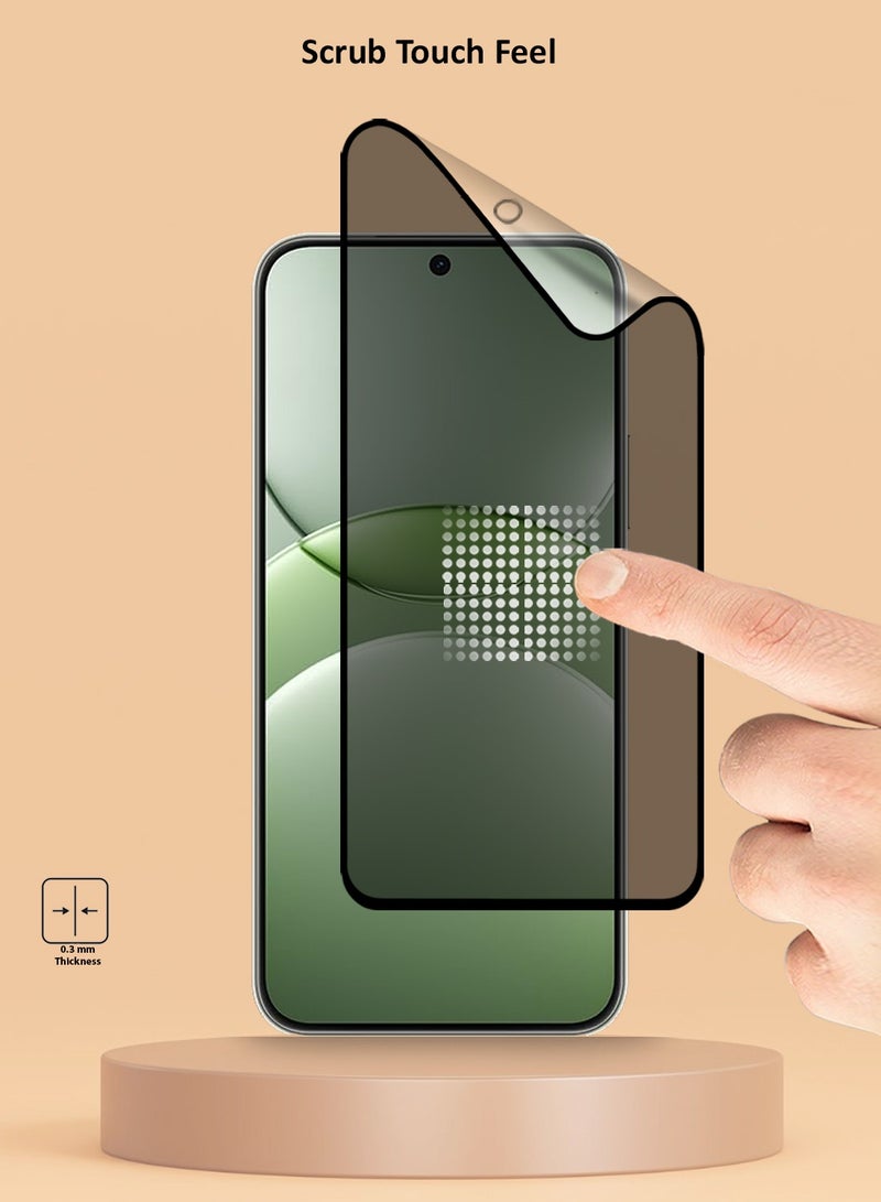 Techie Huawei Nova 13 5G Privacy Screen Protector - Full Cover Matte Ceramic Privacy Screen Protector, Explosion Proof, Anti Bubble Anti-Fingerprint Easy Installation - Image 3