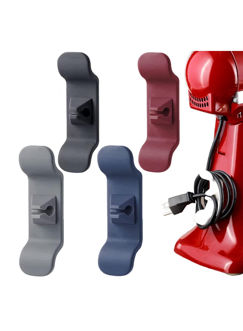 Cable Winder Cable Organizer for Kitchen Cable Holder, Kitchen Appliances, 6 Pieces Cable Clips - Image 1