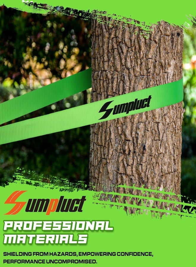 sumpluct Recovery Tow Strap 2in X 20ft Heavy Duty 20,000 lbs Break Strength, Use for Emergency Towing Rope, Tree Saver, Winch Extension, Triple Reinforced Loops, Protective Sleeves,Car Accessories Green - Image 3