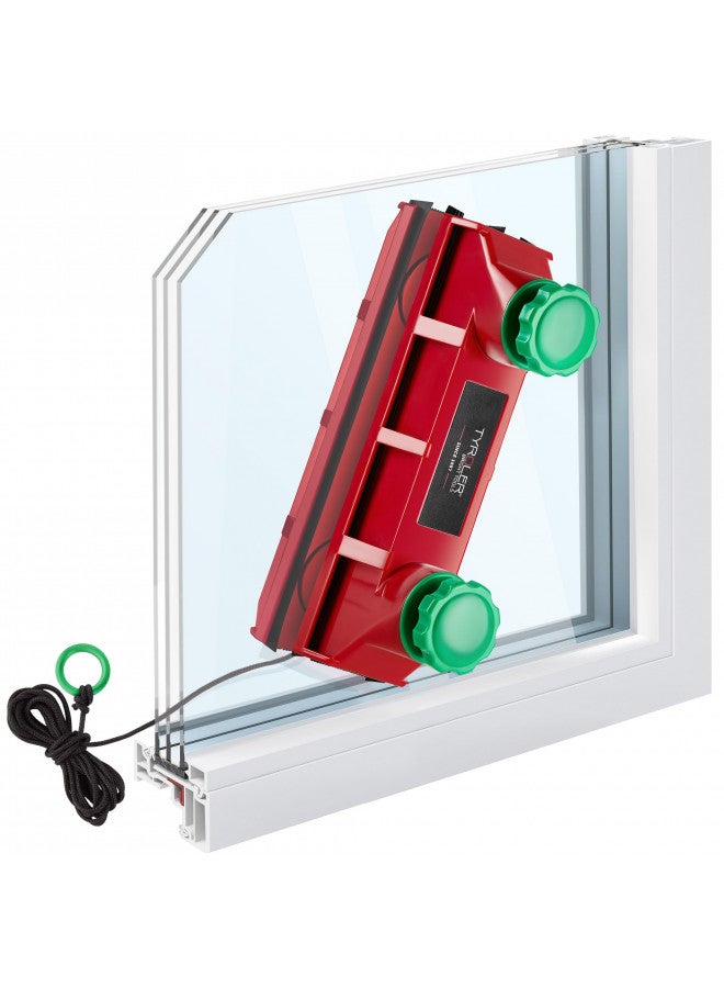 Tyroler Bright Tools Tyroler Magnetic Window Cleaner Tool | The Glider D4 Double-Sided Window Cleaner Tool Fits Windows 0.1"-1.6" Thick | Window Cleaner Magnetic Tool | Magnet Window Cleaner Tool | Magnetic Glass Cleaner  - Image 1