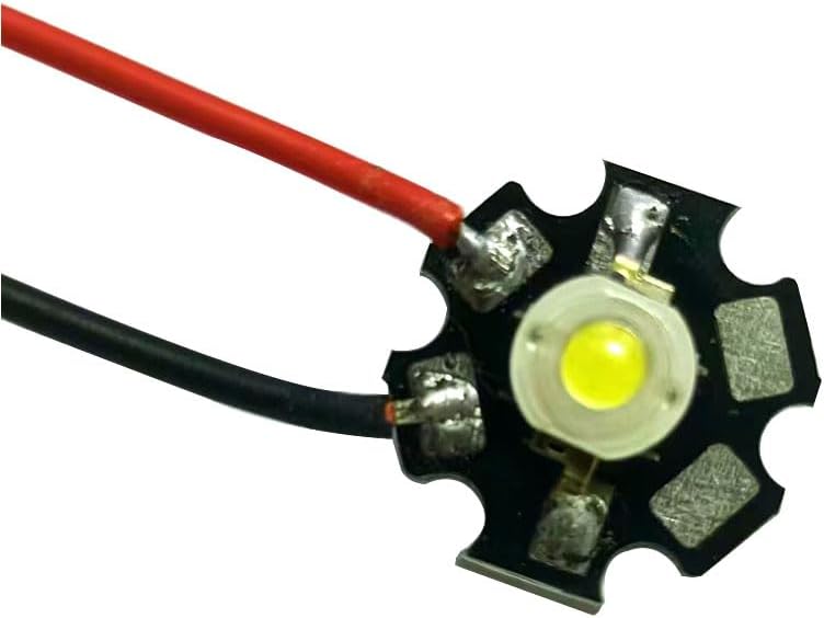 3W رقاقة LED لمبة 10 حزمة 700mA حبات ضوء أبيض بارد مع قوس نحاسي وسلك لتركيبات الإضاءة DIY - Image 1