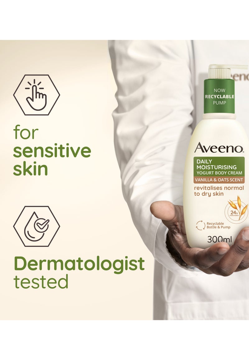 Aveeno DML Vanilla & Oat 300ml - Image 4