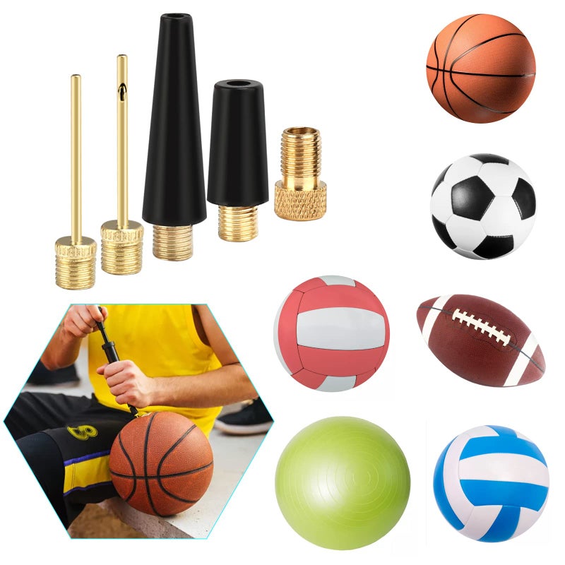 Bukela 28Pcs Valve Adaptor Air Compressor, Valve Pump Adaptor, Air Pump Needles Balls Inflatables, Valve Pump Adaptor Bike Tire - Image 5