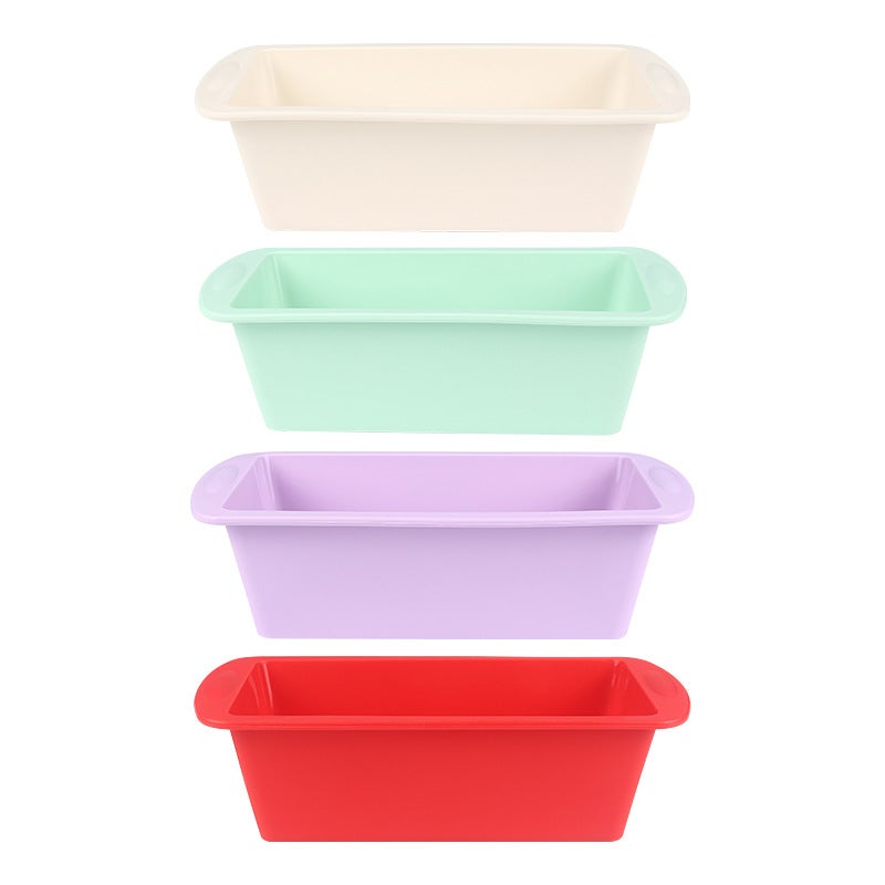 Silicone Toast Mold Set – 4-Piece Modern Baking Tools for Easy Demoulding - Image 1