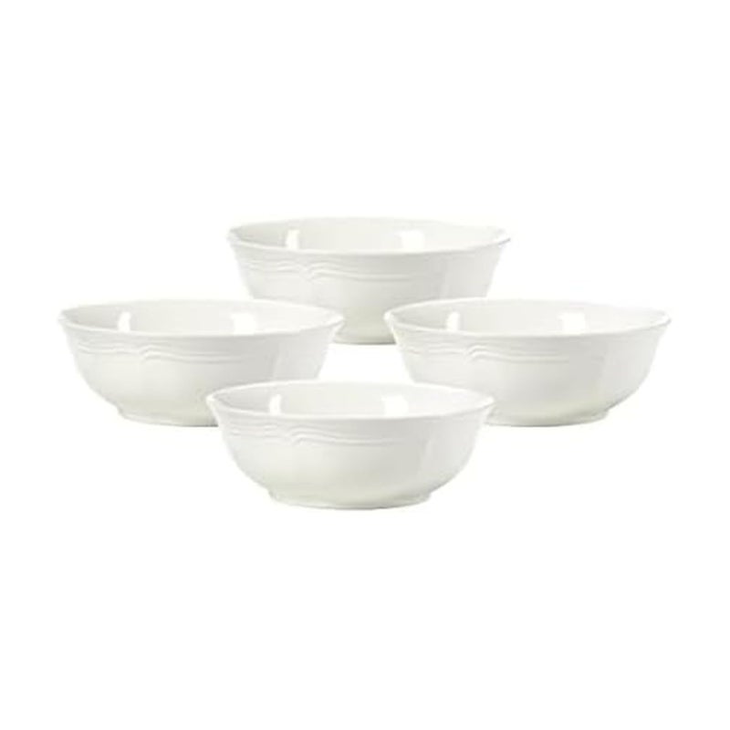 Mikasa French Countryside Cereal Bowl, 7-Inch, Set of 4, White - F9000-421 - Image 1