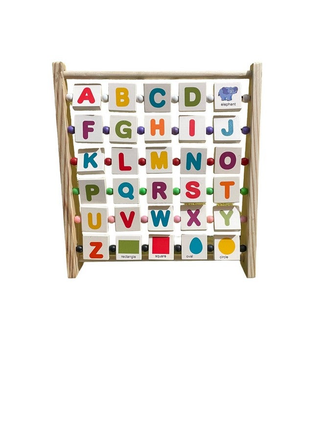 Kinder Creative Alphabet Abacus Learning Toy,3D Sea Animals Stacking Puzzle,Geometrical Column Blocks for Toddlers, Educational Puzzle and Toys for Kids Pack of 3 - Image 2
