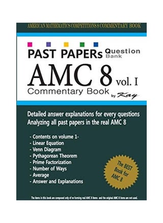 Past Papers Question Bank AMC 8, Volume 1 : AMC 8 Math Preparation Book - pzsku/Z74F99ED5674C39534DBFZ/45/_/1738065783/379aa755-100a-4c55-ae87-d927a33fe997